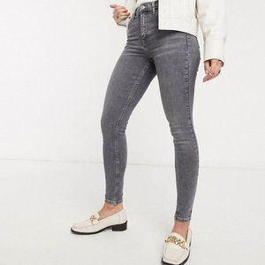 Topshop Jamie cut off ankle jeans